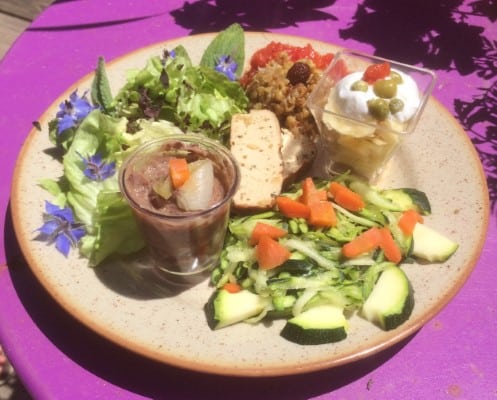 assiette vegetarienne